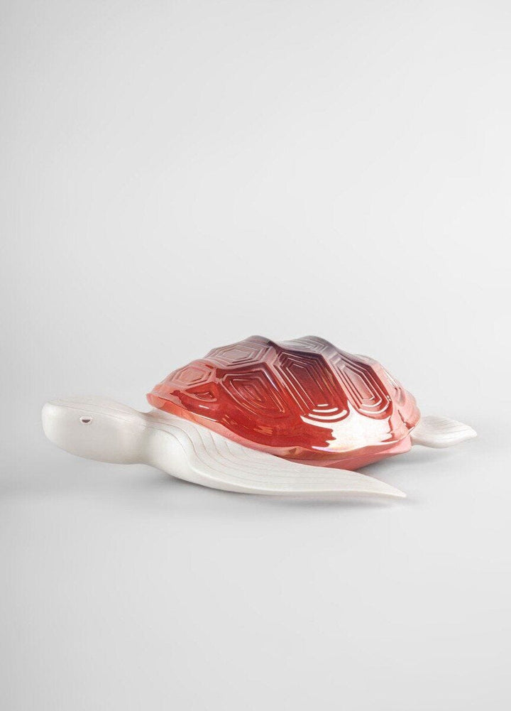 010 - 09673 - LLADRO® Figur Turtle Sculpture 10x34x38cm 01009673 2023