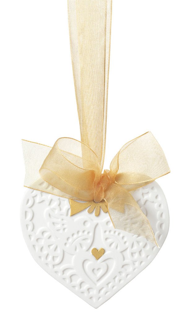 010 - 18416 - LLADRO® Figur »WEIHNACHTSORNAMENT - HERZ - 9x9x1 cm« 01018416