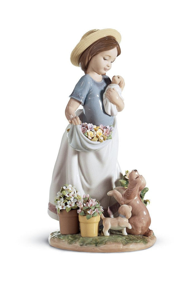 010 - 06907 - LLADRO® Figur »Zärtliches Spiel Im Garten« 01006907