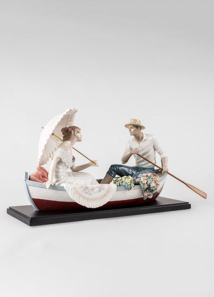 010 - 02034 - LLADRO® Romance on the Lake - Romantik am See 31x58x22cm 01002034 2023 limitiert