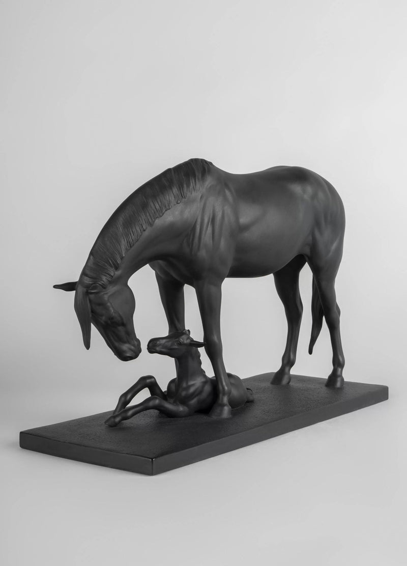 010 - 12560 - LLADRO® - 'Stute und Fohlen - 27 x 39 x 16 cm' 01012560