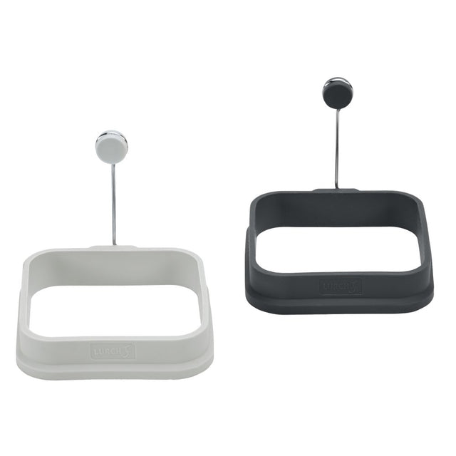 LUR - 00070273 - LURCH 'Eierformer Quadrat 2er Set light - /iron grey'