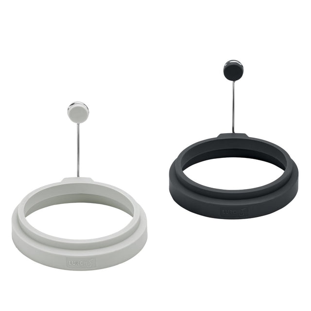LUR - 00070271 - LURCH 'Eierformer Rund 2er Set light - /iron grey'