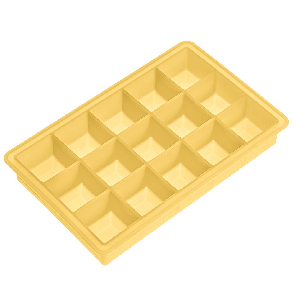 L00010424 - Lurch, Eiswürfelbereiter Würfel 3x3cm maisgelb für 15 Eiswurfel