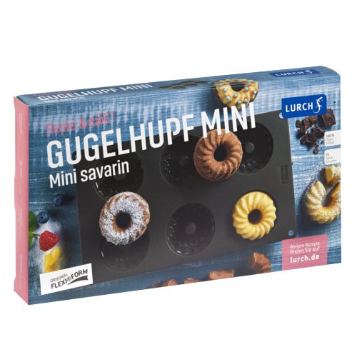 L00085029 - Lurch - Flexiform 'Gugelhupf Mini 6fach braun'