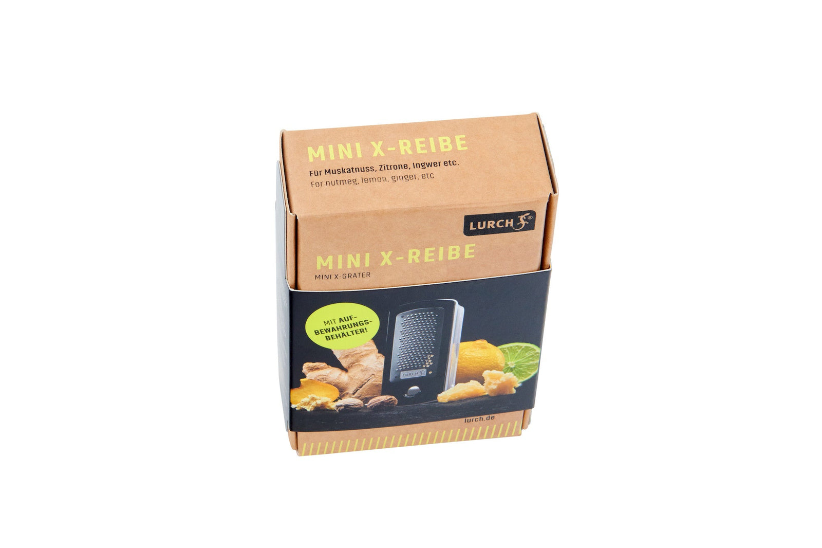L00220441 - LURCH X - Serie RazorTech Reibe Mini Muskatnuss/fein schwarz