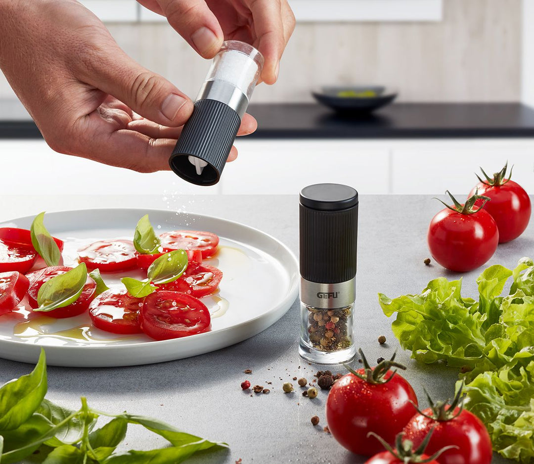 GEF - 34666 - Mini Salz - oder Pfeffermühle TUSOME, Gefu, mit Aromadeckel