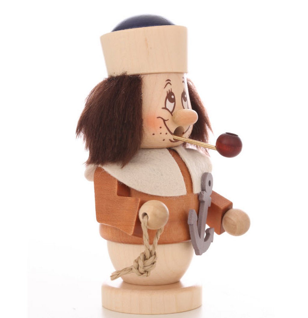 ULB - 35324 - Miniwichtel Matrose, Räuchermann, Ulbricht - 13.5cm&