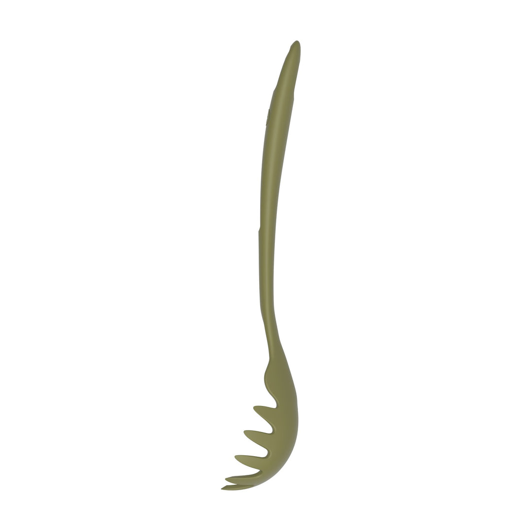KOBL - 22048.53 - Pastalöffel, KochBlume, Silikon, Edelstahl, olive