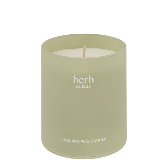 herb - HC - PE - 89 - Pfefferminze, Eukalyptus und Limette Kerze, herb DUBLIN