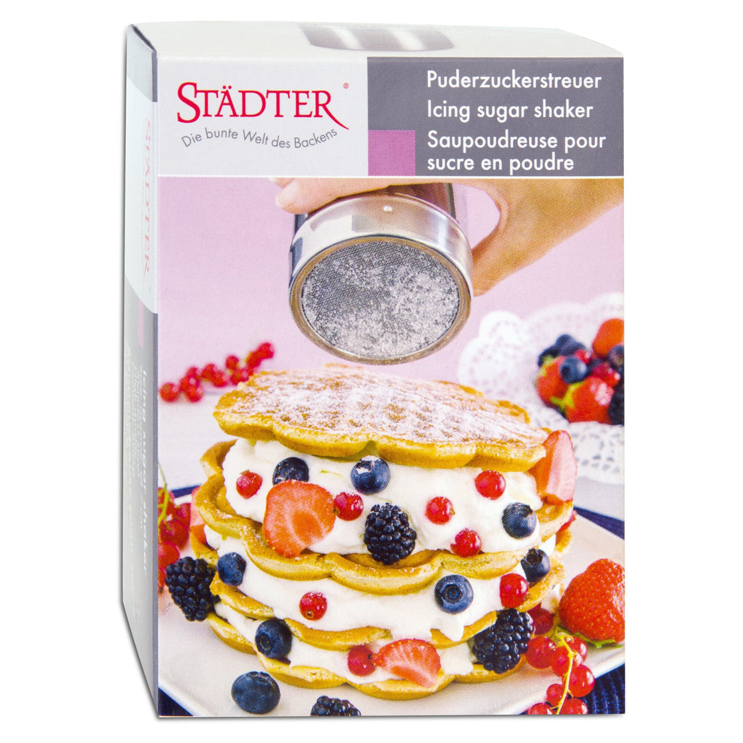 STA - 705159 - Puderzuckerstreuer mit Deckel, Städter, Inhalt 200gr