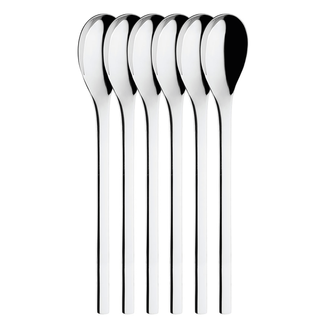 PUR - 3020627 - PureSigns 'Latte Macchiato Löffel ONE Extra poliert, 6 Stück'