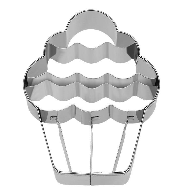 BI - 190757 - RBV Birkmann 'Ausstechform CupCake Jelly, 9cm, Edelstahl'