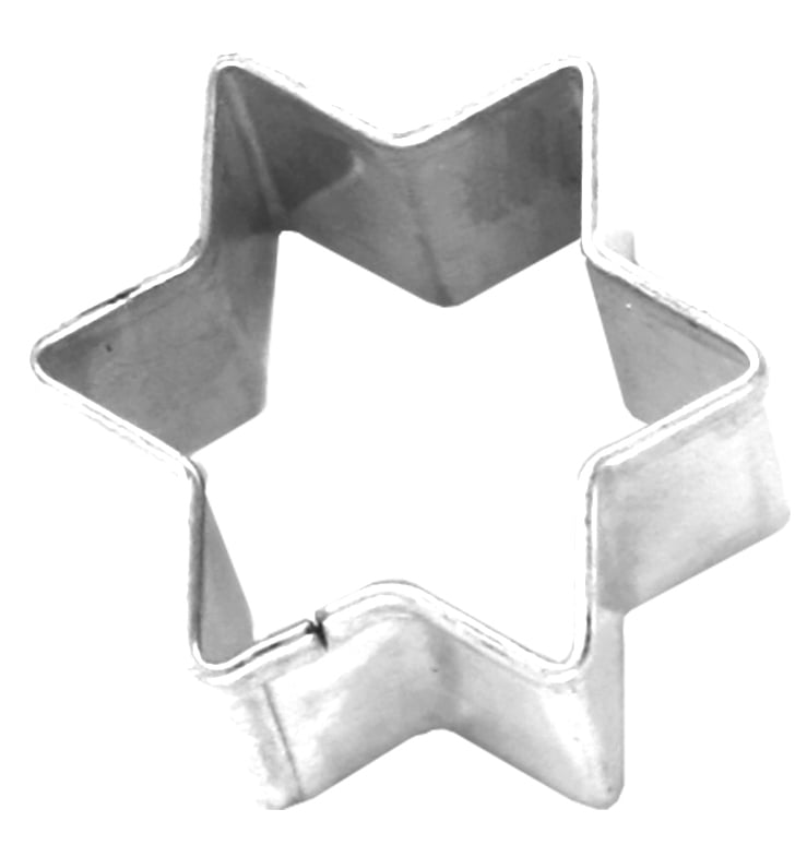 BI - 130401 - RBV Birkmann 'Ausstechform Stern 3cm, Weißblech'