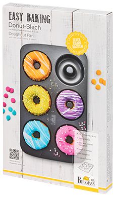 BI - 881631 - RBV Birkmann, Donut - Blech 6 - fach D 9cm Easy Baking
