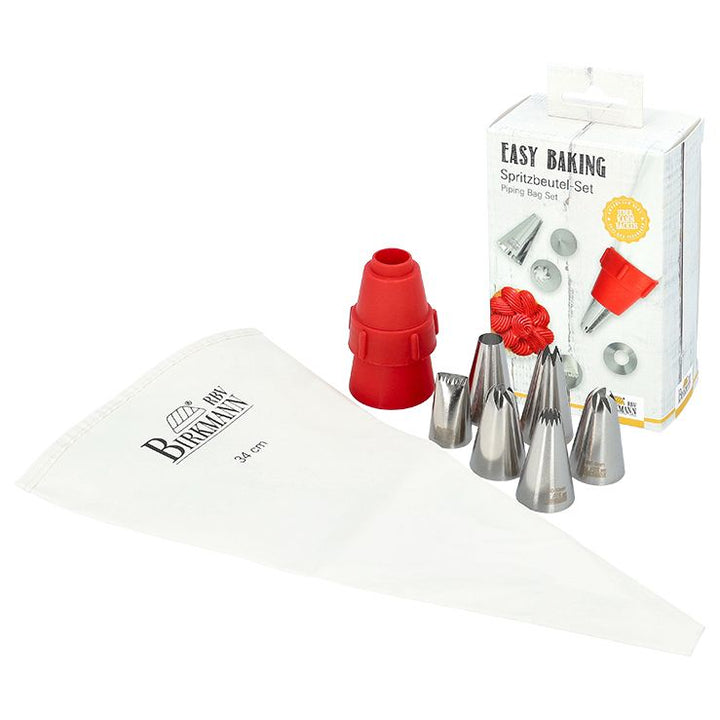 BI - 410879 - RBV Birkmann, Easy Baking Spritzbeutel - Set 8 - tlg.
