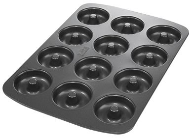 BI881624 - RBV Birkmann, Mini - Donut - Blech, 12 - fach D7cm, "Easy Baking"