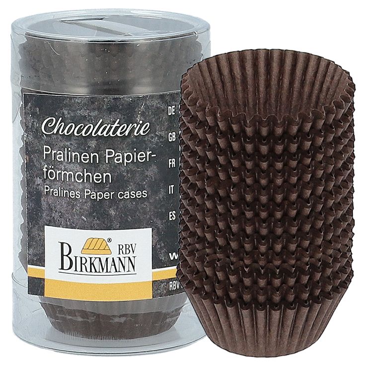 BI - 443709 - RBV Birkmann, Pralinen - Papierförmchen braun