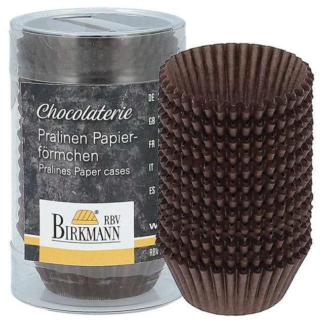 BI - 443709 - RBV Birkmann, Pralinen - Papierförmchen braun