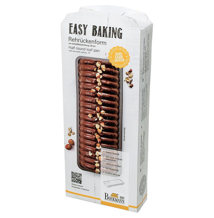 BI881129 - RBV Birkmann, Peuran selkämuotti 30 cm, "Easy Baking"