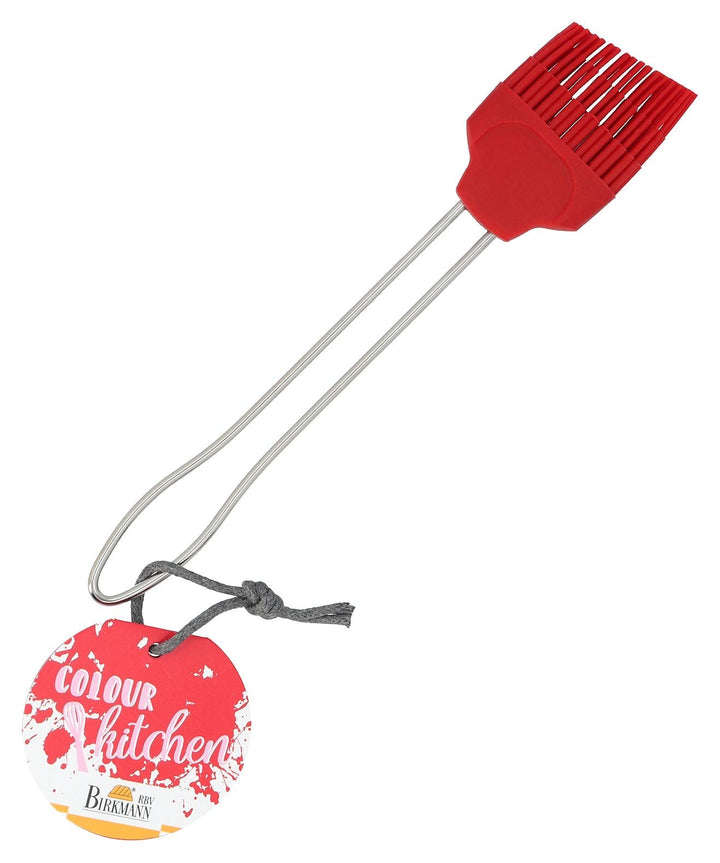 BI - 421851 - RBV Birkmann, Silikonpinsel, "Colour Kitchen", B4cm, rot