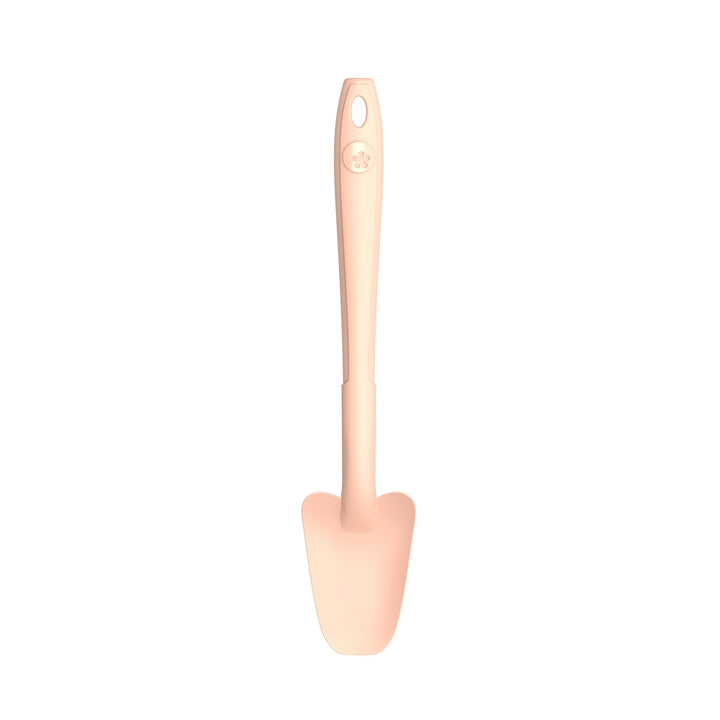 KOBL - 22974.51 - Restelöffel 20cm, KochBlume, Silikon, Edelstahl, altrosa