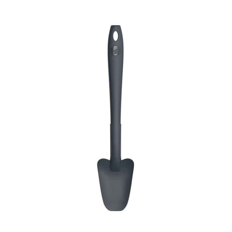 KOBL - 22974.10 - Restelöffel 20cm, KochBlume, Silikon, Edelstahl, anthrazit