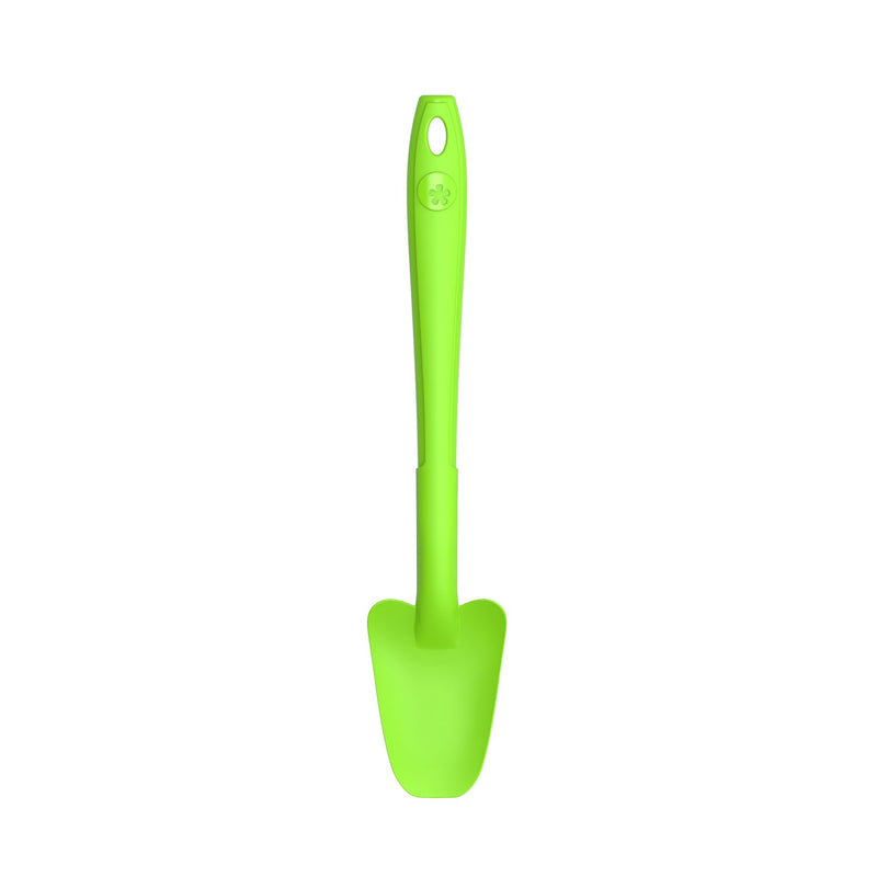 KOBL - 22974.02 - Restelöffel 20cm, KochBlume, Silikon, Edelstahl, limette