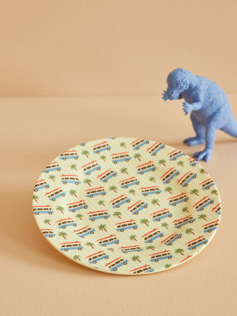 ri - MESPL - CAR - rice - Kinderbeistellteller mit Cars - Aufdruck, 20cm