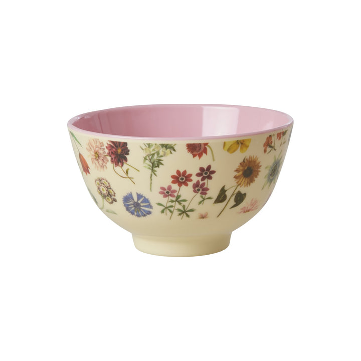 ri - MELBW - SFLODR - rice - Schale mit Floras Dream Print - Klein, 300ml