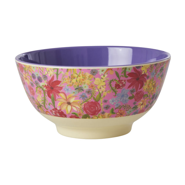 ri - MELBW - SWEFL - rice - Schale mit schwedischer Blume - Medium, 700ml