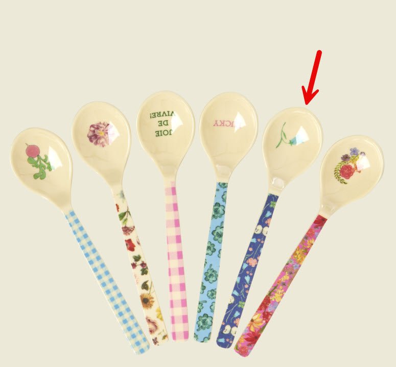ri - MELSP - SSS24XC - ButterflyField - rice - Teelöffel - Einzeln geliefert (kein Set)