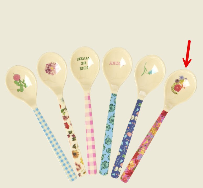 ri - MELSP - SSS24XC - SwedishFlower - rice - Teelöffel - Einzeln geliefert (kein Set)