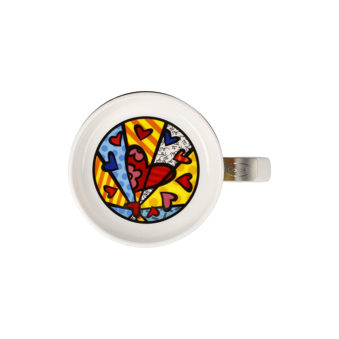 66453221 - Romero Britto - A New Day, Goebel, Teetasse mit Deckel und Sieb, 2024