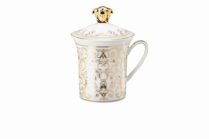 19315 - 403635 - 28700 - Rosenthal Versace 30 Jahre - Becher mit Deckel &