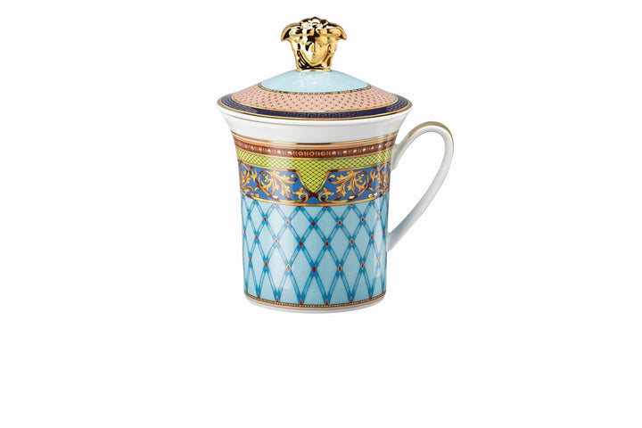 19315 - 409612 - 28700 - Rosenthal Versace 30 Jahre - Becher mit Deckel &