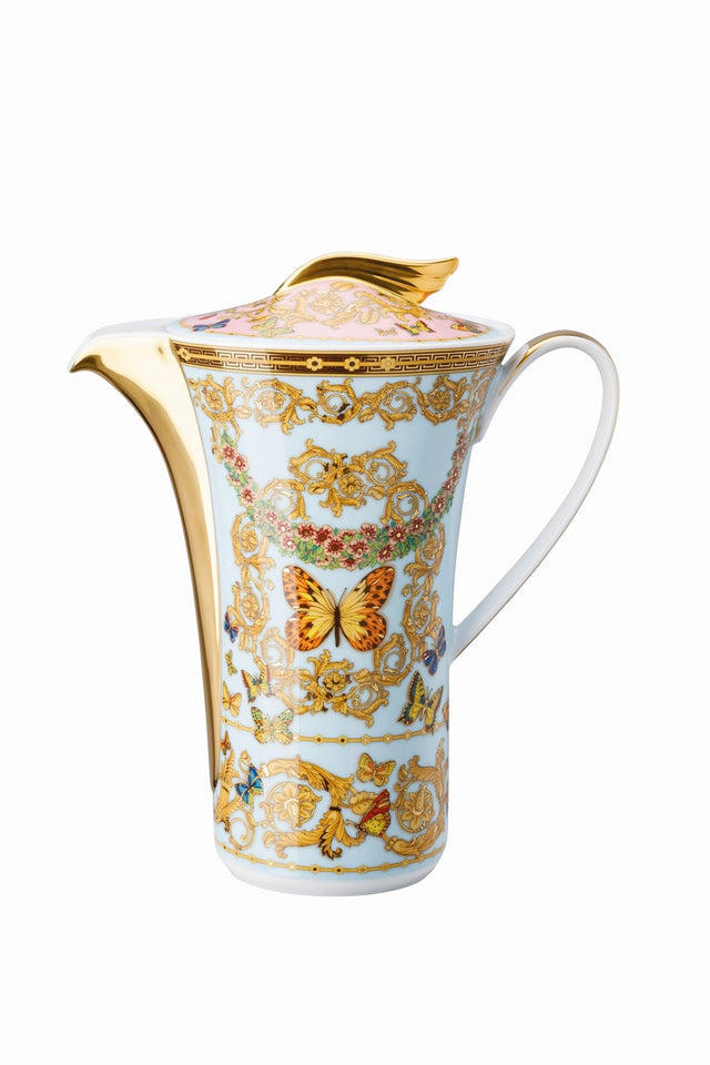19300 - 409609 - 14030 - Rosenthal Versace - Le jardin de Versace 'Kaffeekanne 6 Personen mit Deckel'