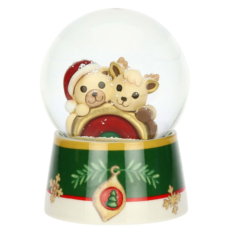 S3367P00 - THUN 'Schneekugel mit Teddy und Rentier Robin' 2023