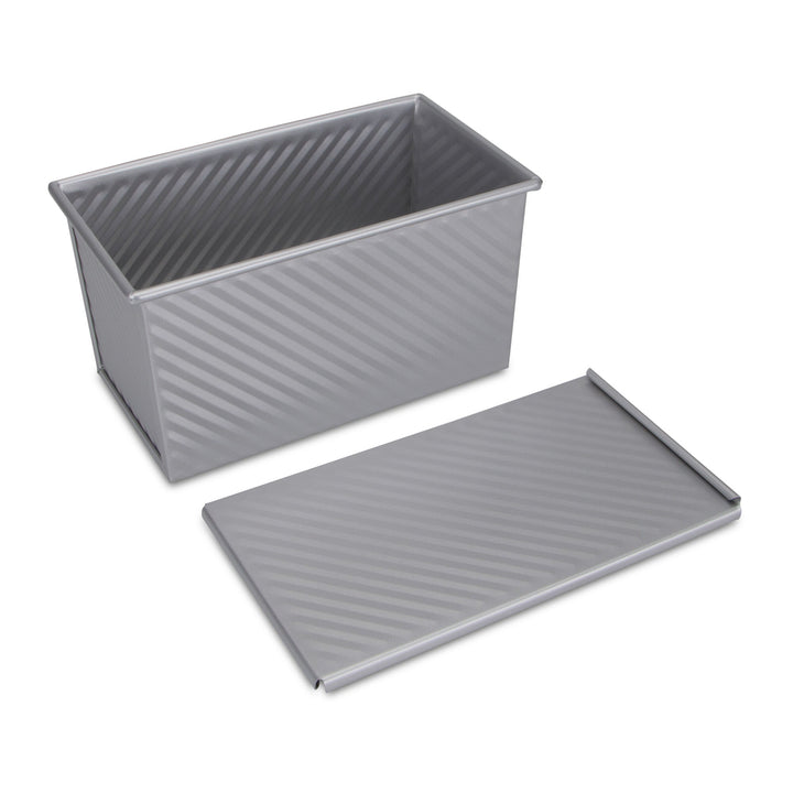 STA - 666191 - Toastbrotform mit Deckel, Städter, "We Love Baking" Metall 2360ml