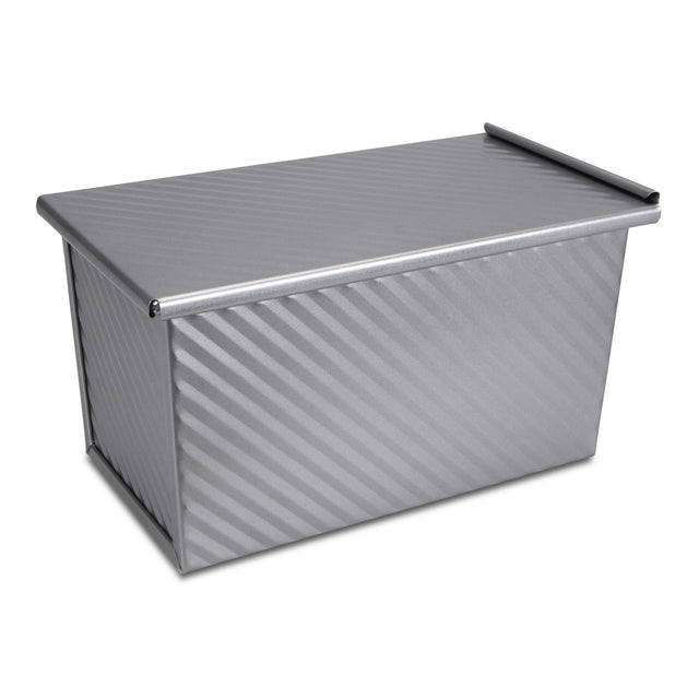 STA - 666191 - Toastbrotform mit Deckel, Städter, "We Love Baking" Metall 2360ml