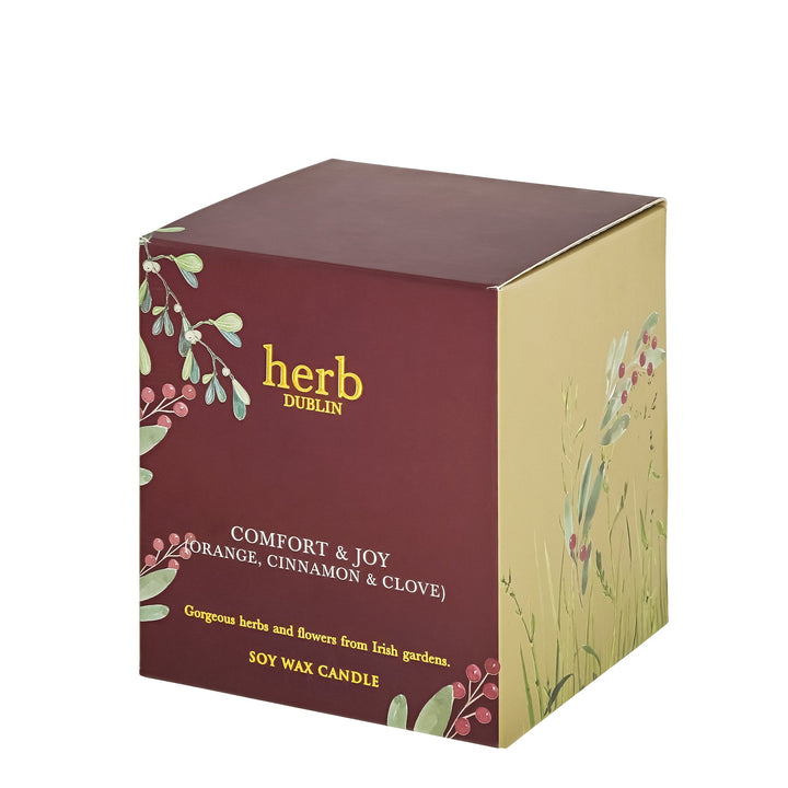 herb - HC - CJ - 89 - Trost und Freude Kerze, herb DUBLIN