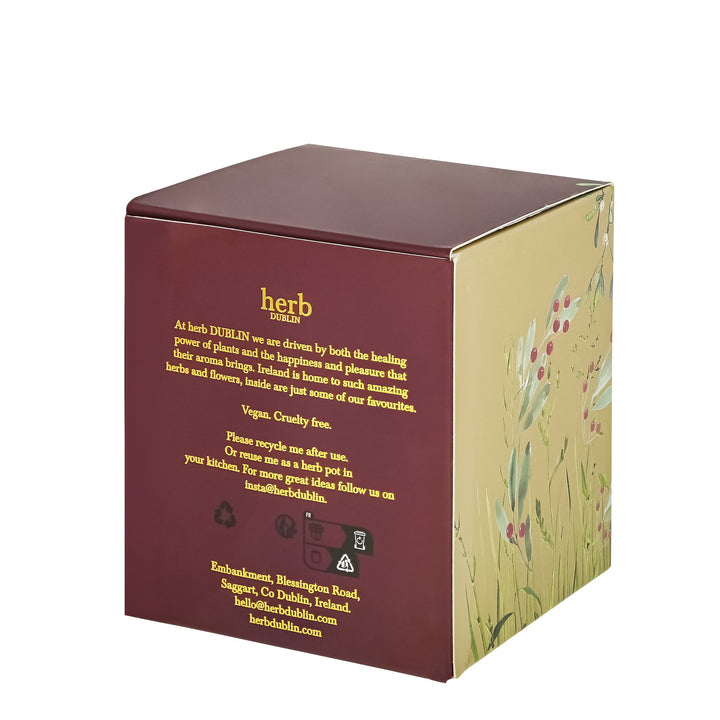 herb - HC - CJ - 89 - Trost und Freude Kerze, herb DUBLIN