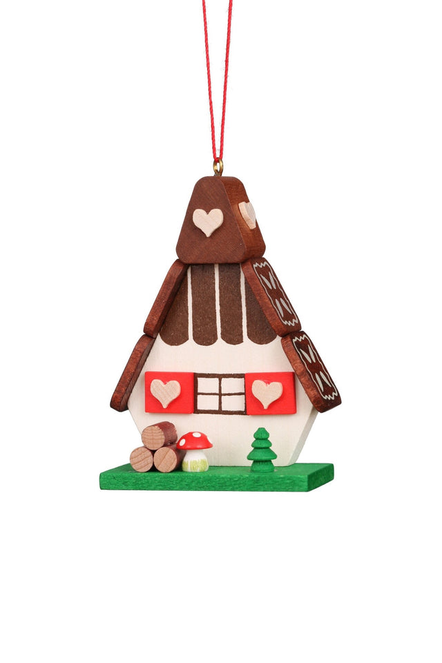ULB - 100052 - Ulbricht Baumschmuck 'Hexenhaus - 7.2cm' - 