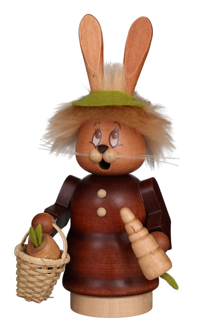 ULB - 35622 - Ulbricht Räuchermann - Miniwichtel Häsin mit Karotte - 16.5cm