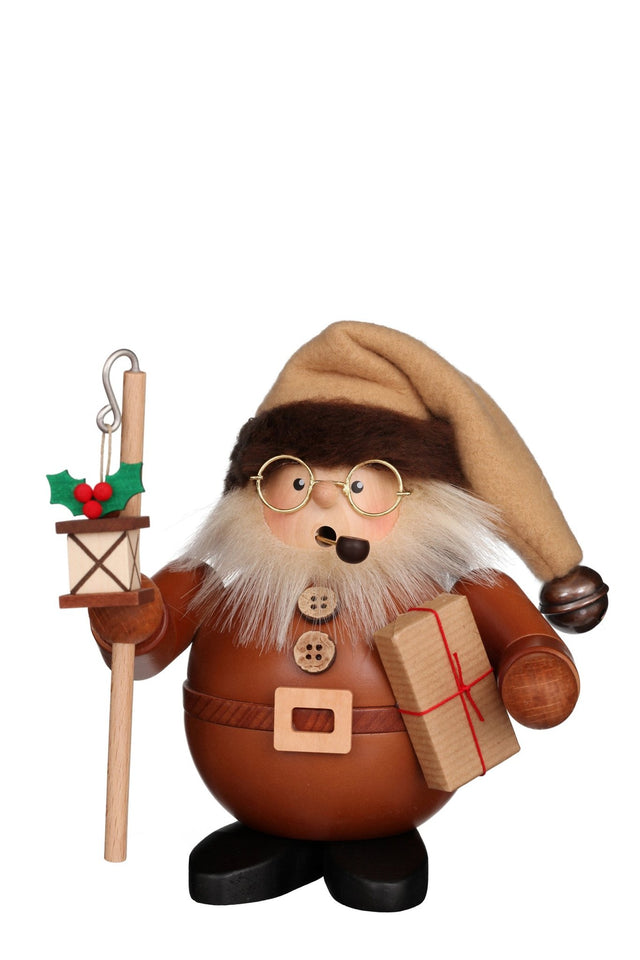 ULB - 010464 - Ulbricht Räuchermann 'Weihnachtsmann mit Laterne natur - 15.5cm' 2014