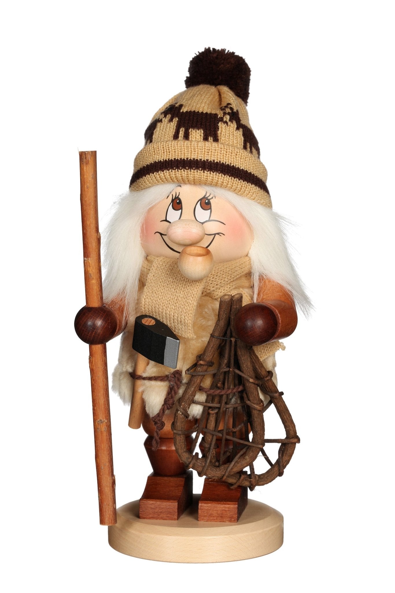 ULB - 010717 - Ulbricht Räuchermann 'Wichtel Holzmacher - 30.5cm' 2007
