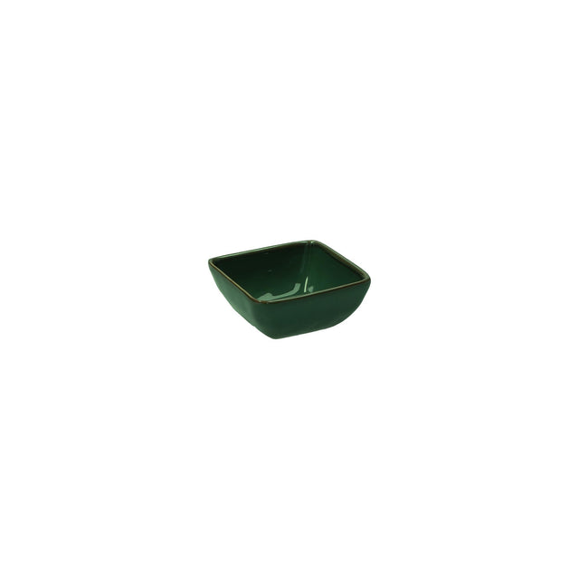 R135200008 - Unitable - CONCERTO VERDE BOSCO 'Ciotolina Quadrata 8 cm Square Kleine Schale'