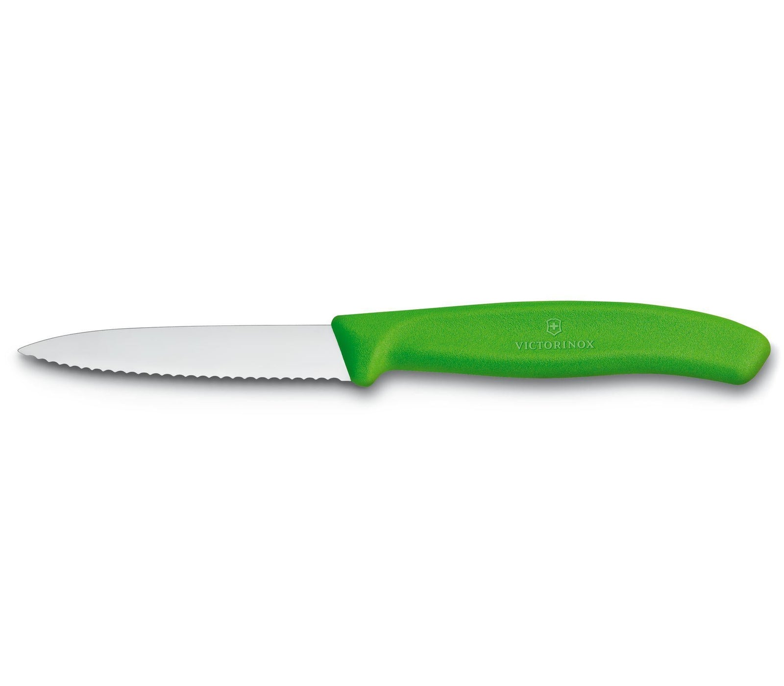 VX6.7636.L114 - Victorinox - 'Faca para vegetais Swiss Classic, lâmina ondulada verde 8 cm'