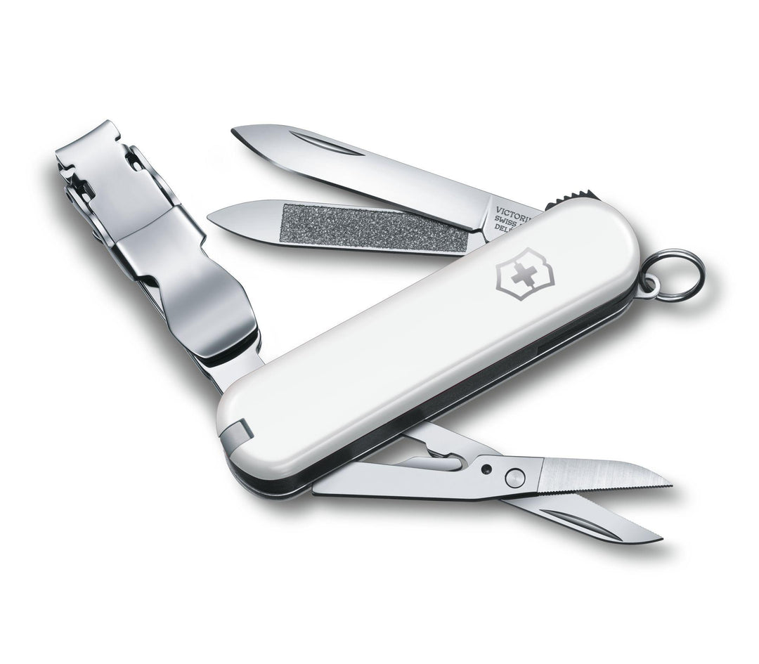 VX0.6463.7 - Victorinox kleines Taschenmesser Nail Clip 580 weiß 6,5cm