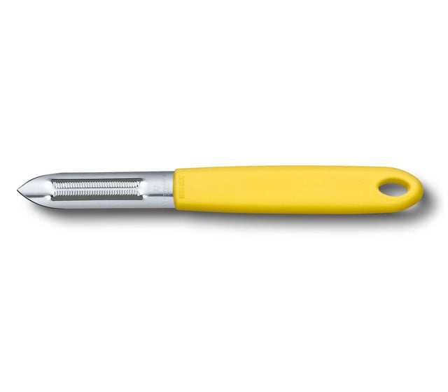VX7.6077.8 - Victorinox, Sparschäler mit Zackenschliffklinge gelb